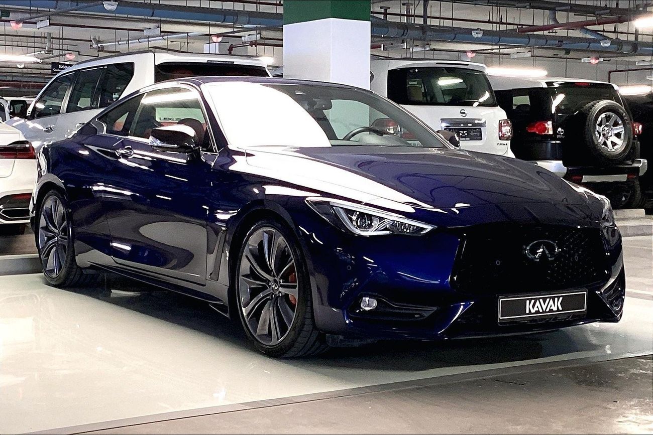 إنفينيتي Q60 Red Sport | شامل الضمان | 0 ﺪﻔﻋﺓ ﺃﻮﻟﻯ