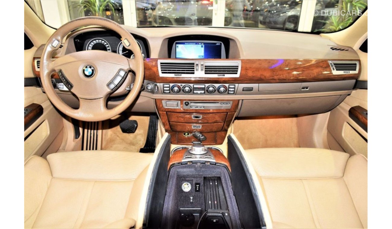 بي أم دبليو 740 ONLY 156000 BMW 740 Li 2007 Model!! in White Color! GCC Specs