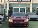Dodge Charger R/T Scat Pack 6.4L DODGE CHARGER SCATPACK 392 GCC 2021 Service history (Al Futtaim) Original Paint L