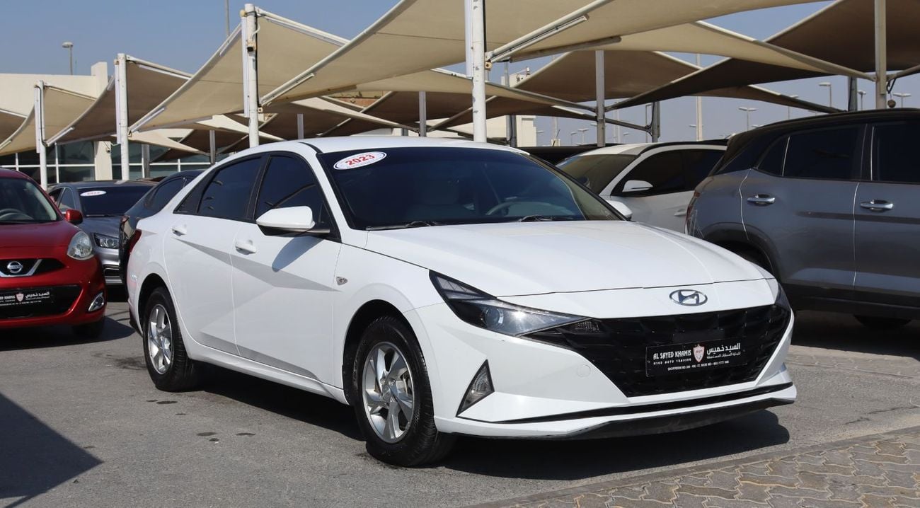 هيونداي إلانترا هيونداى إلنترا -2023- خليجى- بدون حوادث - محرك 1.6L-بحاله ممتازه