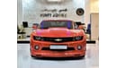 Chevrolet Camaro FULL SERVICE HISTORY! Chevrolet CAMARO 2012 Model!! in Orange Color! GCC Specs