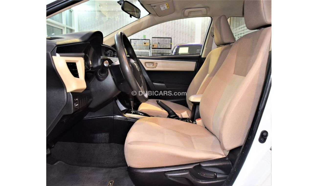 Toyota Corolla AMAZING Toyota Corolla 2016 Model!! in White Color! GCC Specs