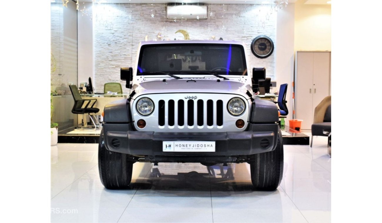 Jeep Wrangler ONLY 99000 KM!! Jeep Wrangler Sport 2009 Model!! in Silver Color! GCC Specs