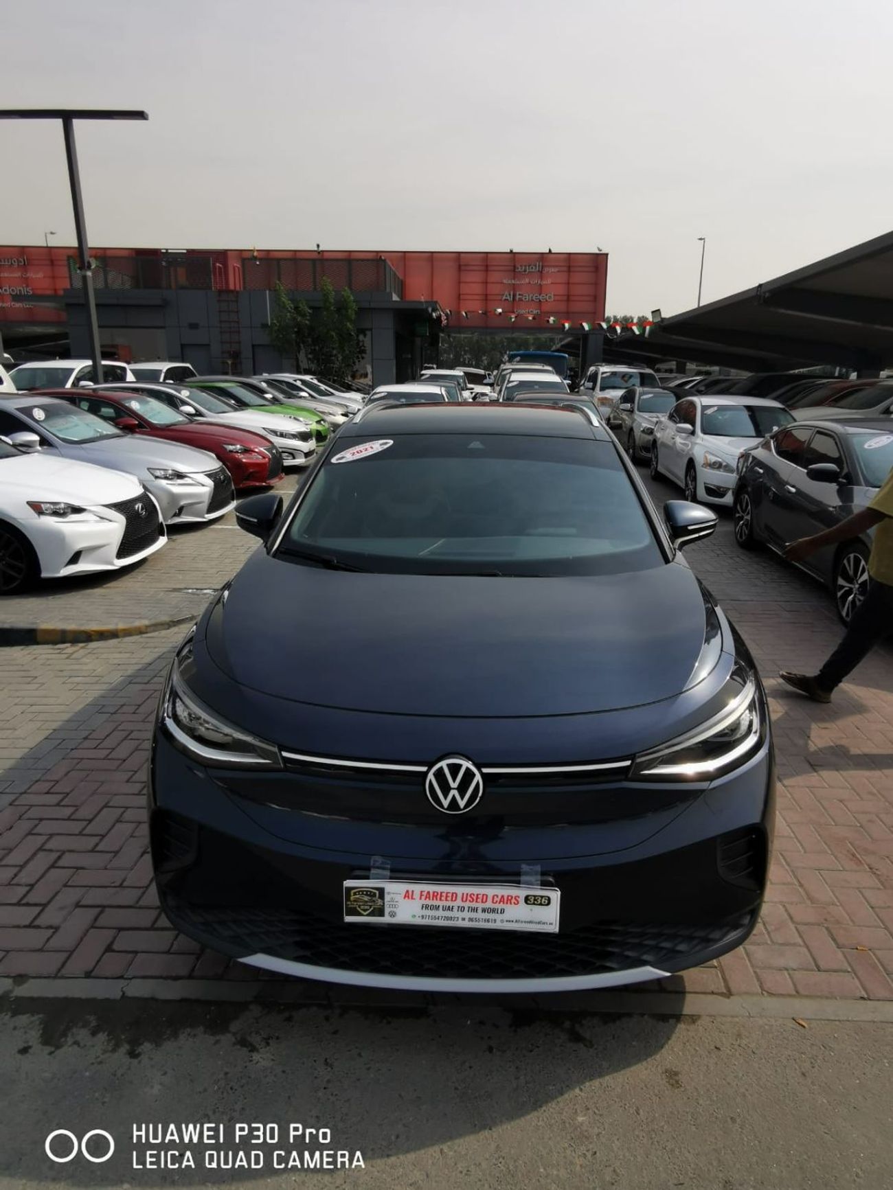 فولكس واجن ID.4 خليجي كهربا فول اوبشن فتحه سقف