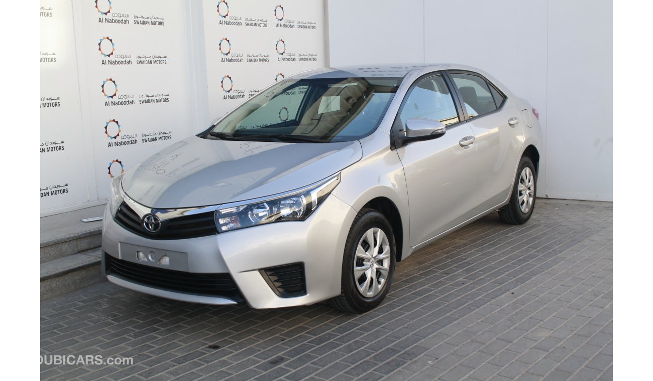 Toyota Corolla 1.6L SE 2015 model