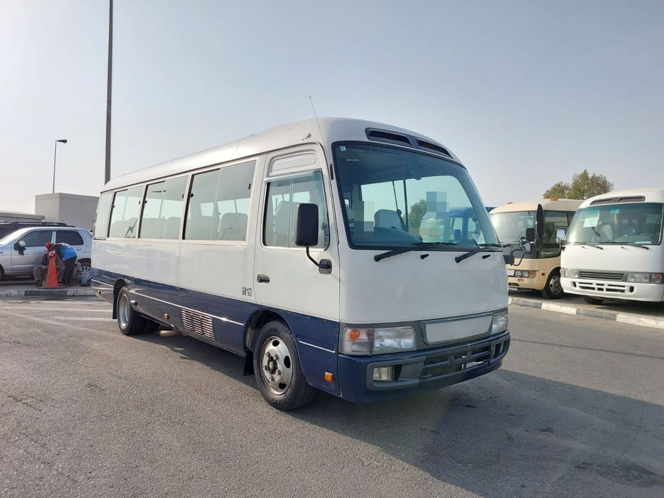 تويوتا كوستر TOYOTA COASTER BUS RHD 2007 MODEL 4.0 L DIESEL AUTOMATIC(PM02406)