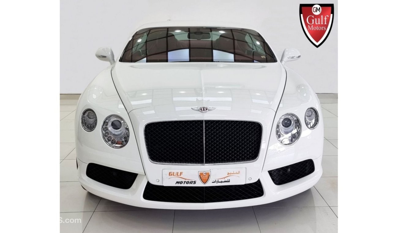 بنتلي كونتيننتال جي تي V8-4.0L-TWIN TURBO-2014-FULL OPTION-EXCELLENT CONDITION-LOW KILOMETER DRIVEN