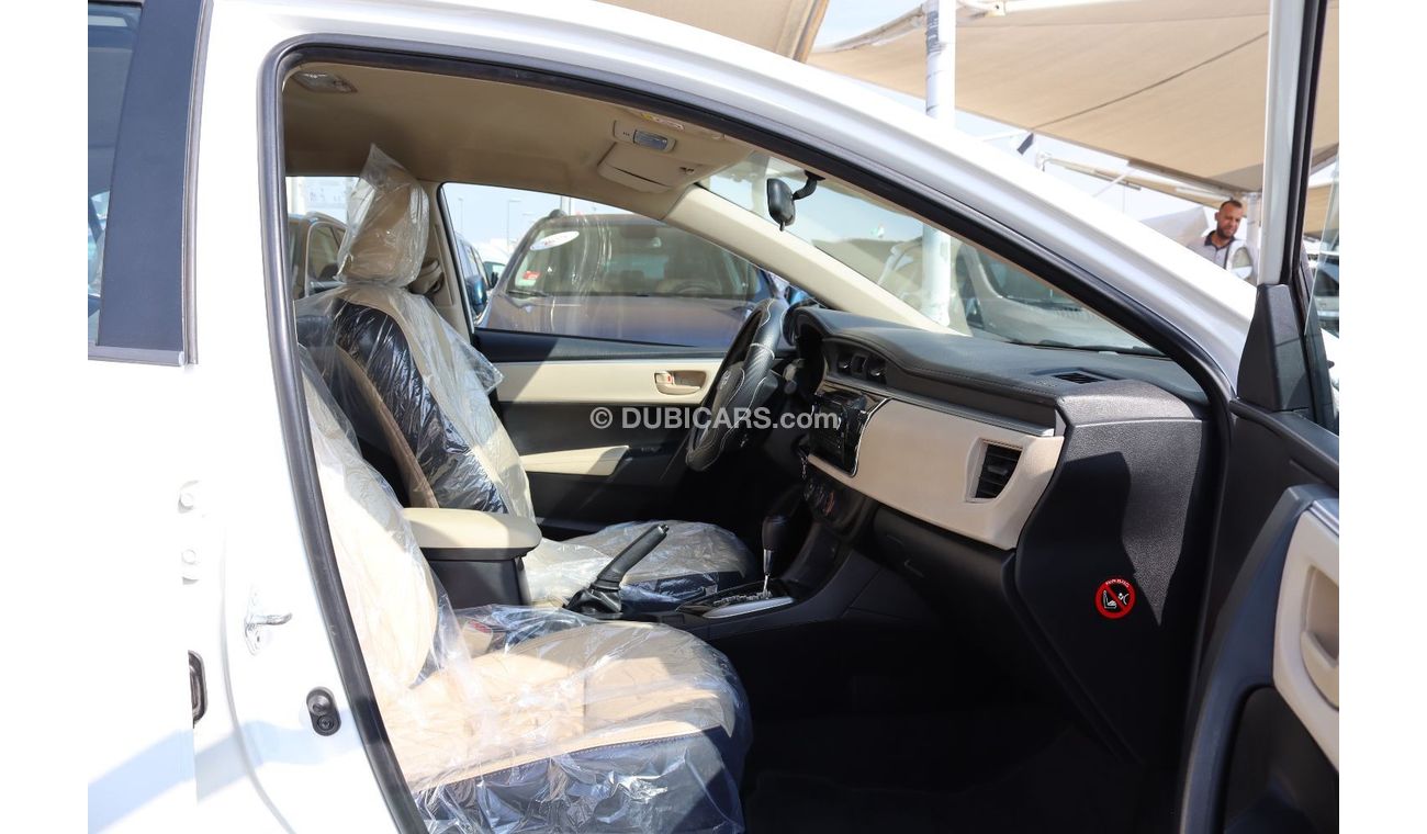 تويوتا كورولا SE خليجي - خالية من الحوادث - مكينة 1600 سي سي - الاحتفال ال 60 لتويوتا - بحالة ممتازة من الداخل وال