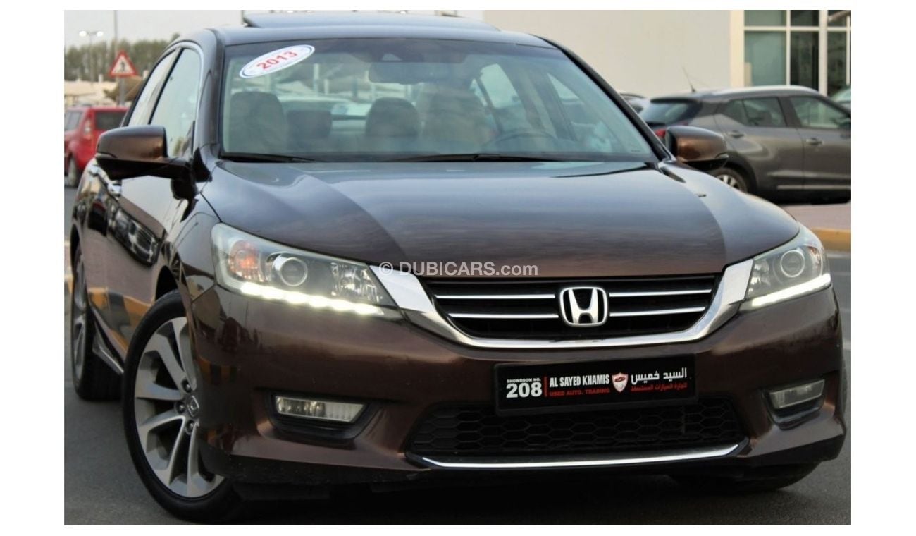 هوندا أكورد هوندا أكورد 2013 خليجي بحالة ممتازة فل اوبشن رقم واحد بدون حوادث نظيفه جدا من الداخل والخارج