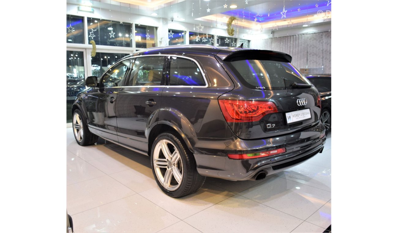 Audi Q7 EXCELLENT DEAL for our Audi Q7 SuperCharged V6 2013 Model!! in Grey Color! GCC Specs