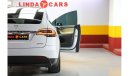 تيسلا موديل اكس Tesla Model X P100D 2017 GCC under Warranty with Flexible Down-Payment