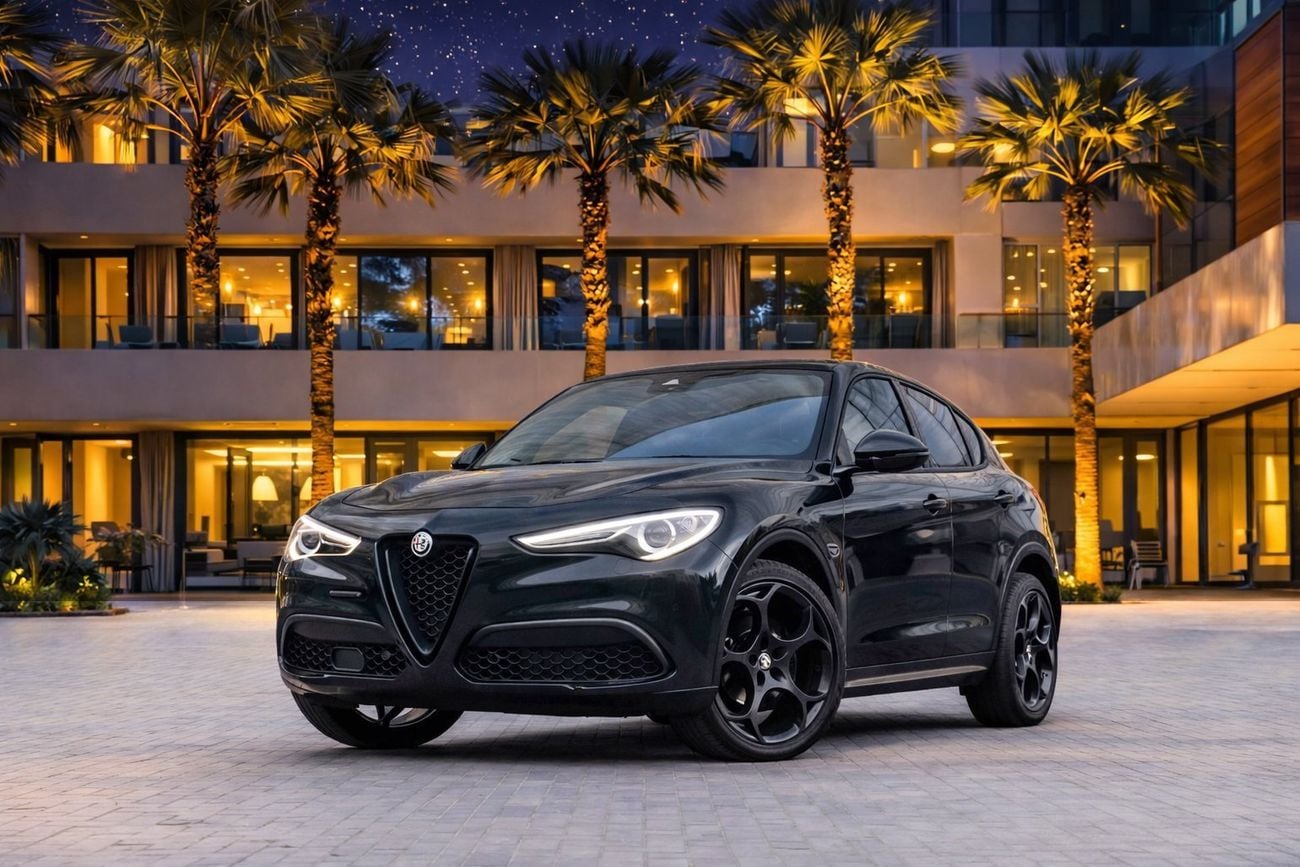 ألفا روميو ستيلفيو Stelvio Estrema | 2,546 P.M | 0% Downpayment | ALFA WARRANTY AND SERVICE CONTACT! | Ramadan Offer!