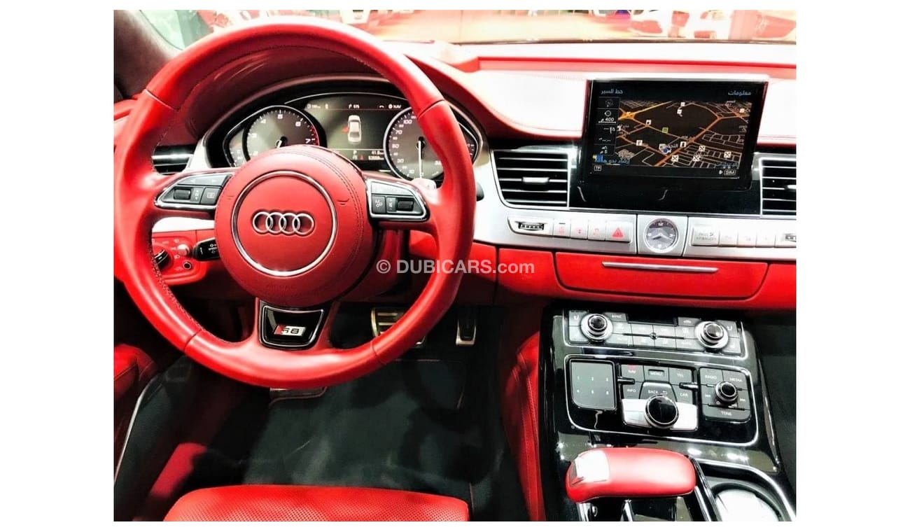 Audi S8 AUDI S8 2016 MODEL GCC CAR IN BEAUTIFUL CONDITION WITH FREE INSURANCE + REGISTERATION + WARRANTY
