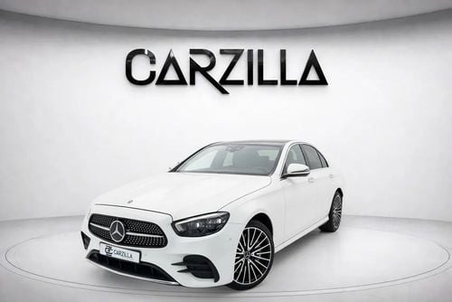 Mercedes Benz E350 AED 2,252 P.M l 0% Downpayment l E350 AMG l Excellent Condition