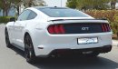 Ford Mustang 2019 GT Premium 5.0 V8 GCC, 0km w/ 3Yrs or 100K km Warranty + 60K km Service @ Al Tayer