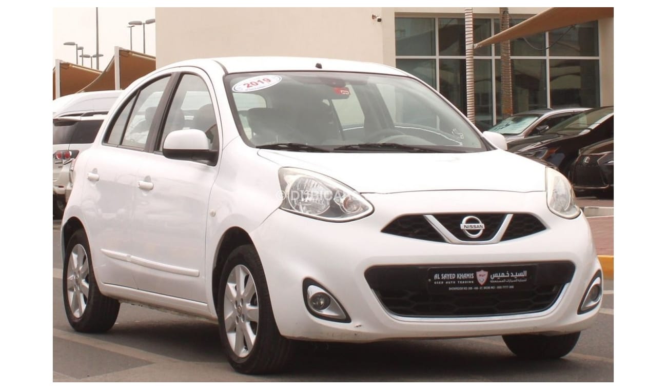Nissan Micra SV Nissan Micra 2019, full option, GCC, in excellent condition