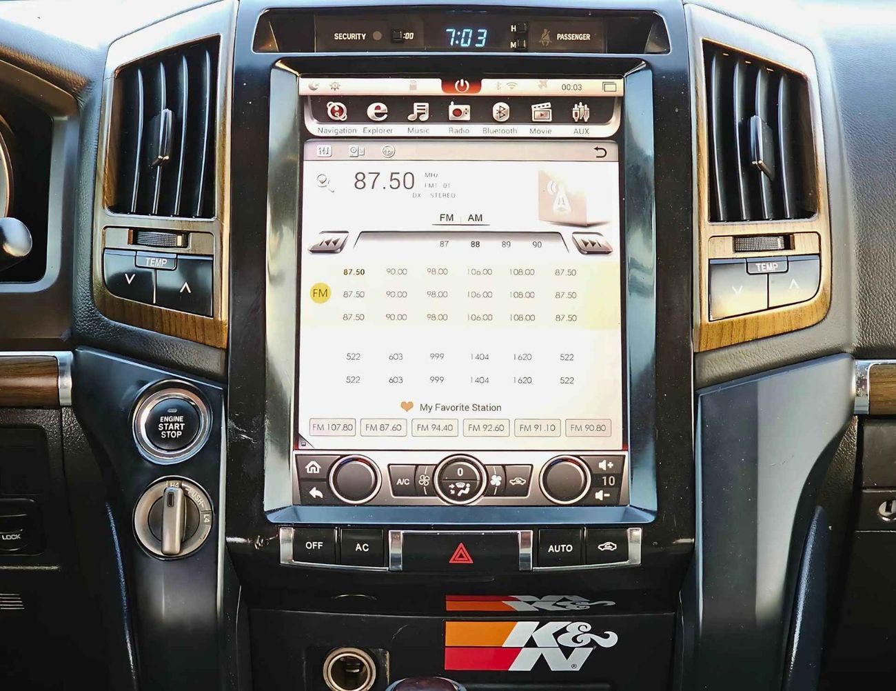 Toyota Land Cruiser VXR BIG ENGINE/  SHAPE 2011/ FULL OPTION / EXPORT ONLY / LOT#46060