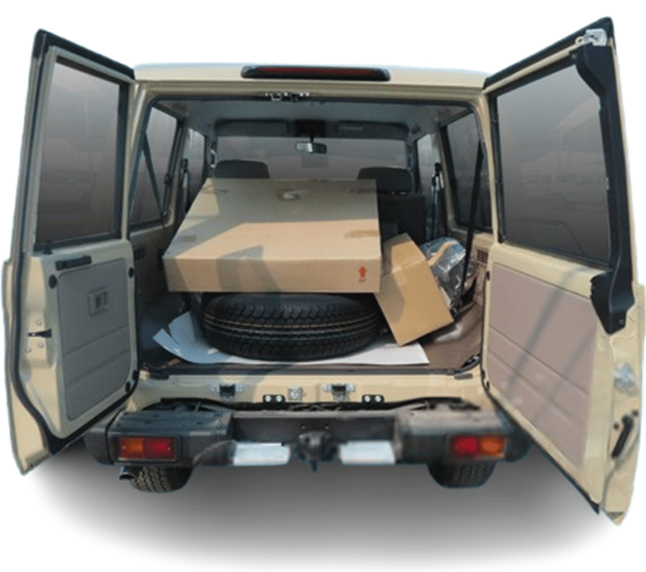 تويوتا لاند كروزر 70 ECTOMA003 – 2025 Toyota LC Hardtop SWB - 4.0L Petrol Manual - V ZT – Beige  - Std