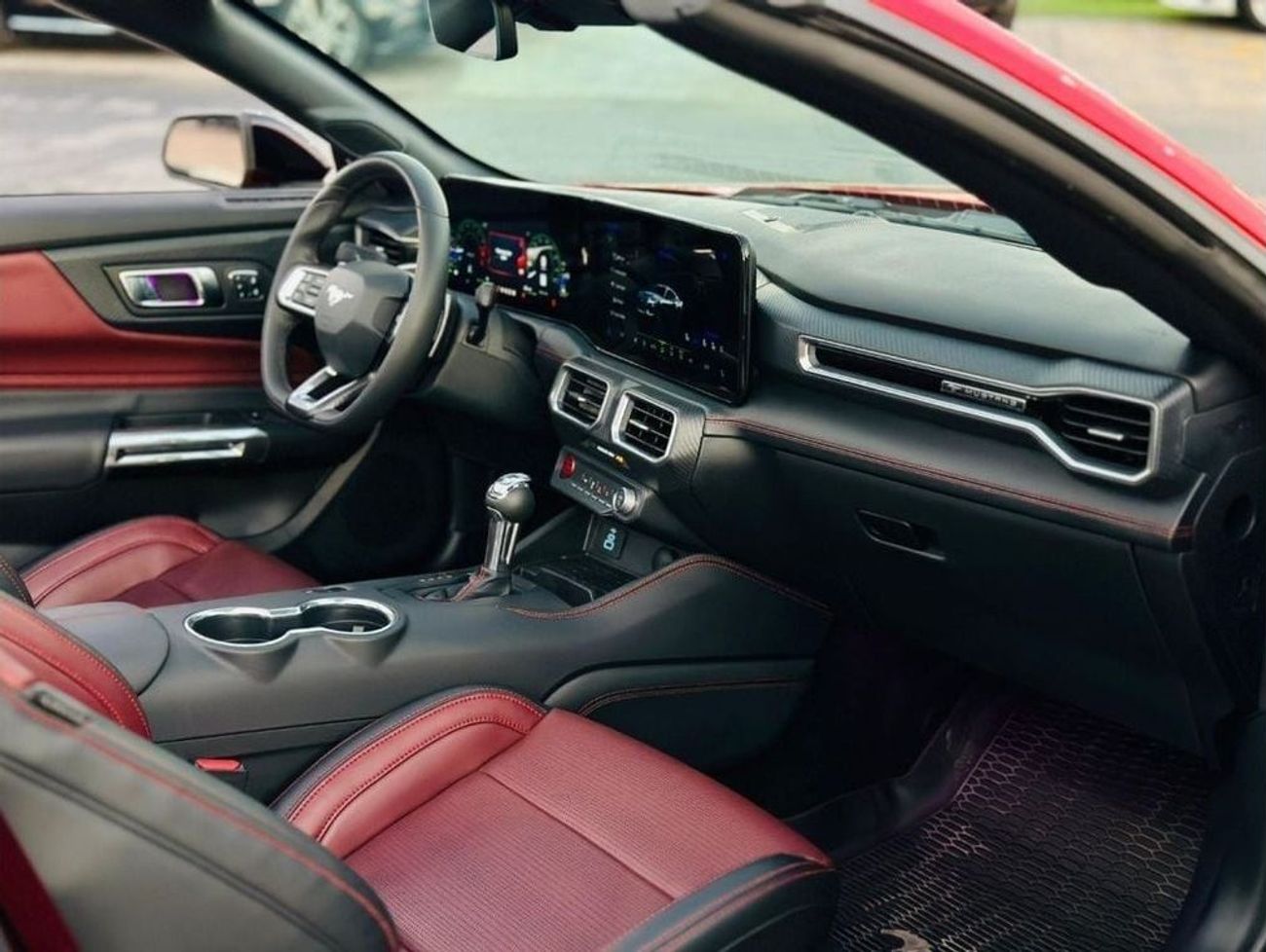 فورد موستانج GT Premium Convertible | Monthly AED 3800/- | 0% DP | Digital Cluster | Active Exhaust | # 04274