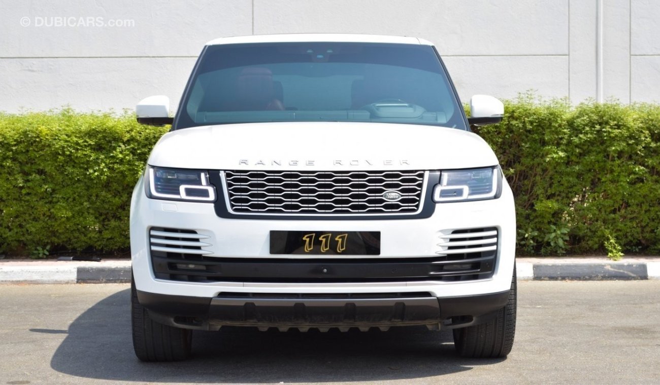 Land Rover Range Rover Vogue SE Supercharged / GCC Specifications