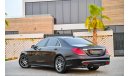 مرسيدس بنز S 400 | 3,701 P.M | 0% Downpayment | Immaculate Condition!