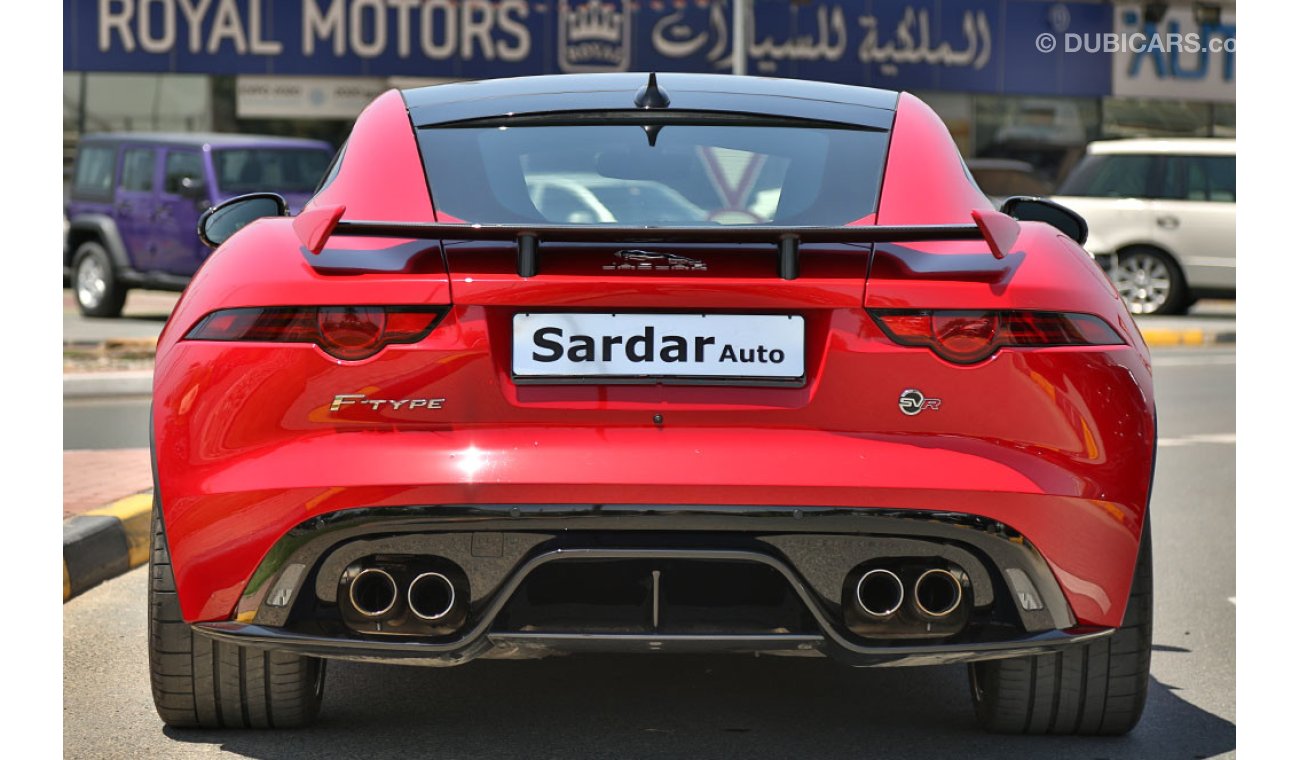 Jaguar F-Type SVR 2019