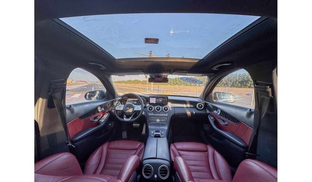 مرسيدس بنز C 200 Mercedes C200 2019 2.0 L GCC, original paint accident-free in excellent condition, 1794 P.M