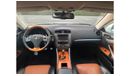 Lexus IS300 MODEL 2013 GCC CAR PERFECT CONDITION INSIDE AND OUTSIDE FULL OPTION SUN ROOF LEATHER SEATS NAVIGATIO