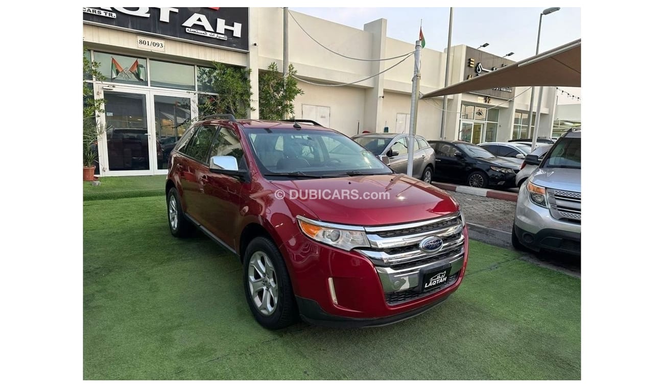 فورد إدج موديل 2013 خليجى مثبت سرعة  جلد تحكم رنجات حساسات شاشة كاميرا خلفية جناح خلفى بحالة ممتازة