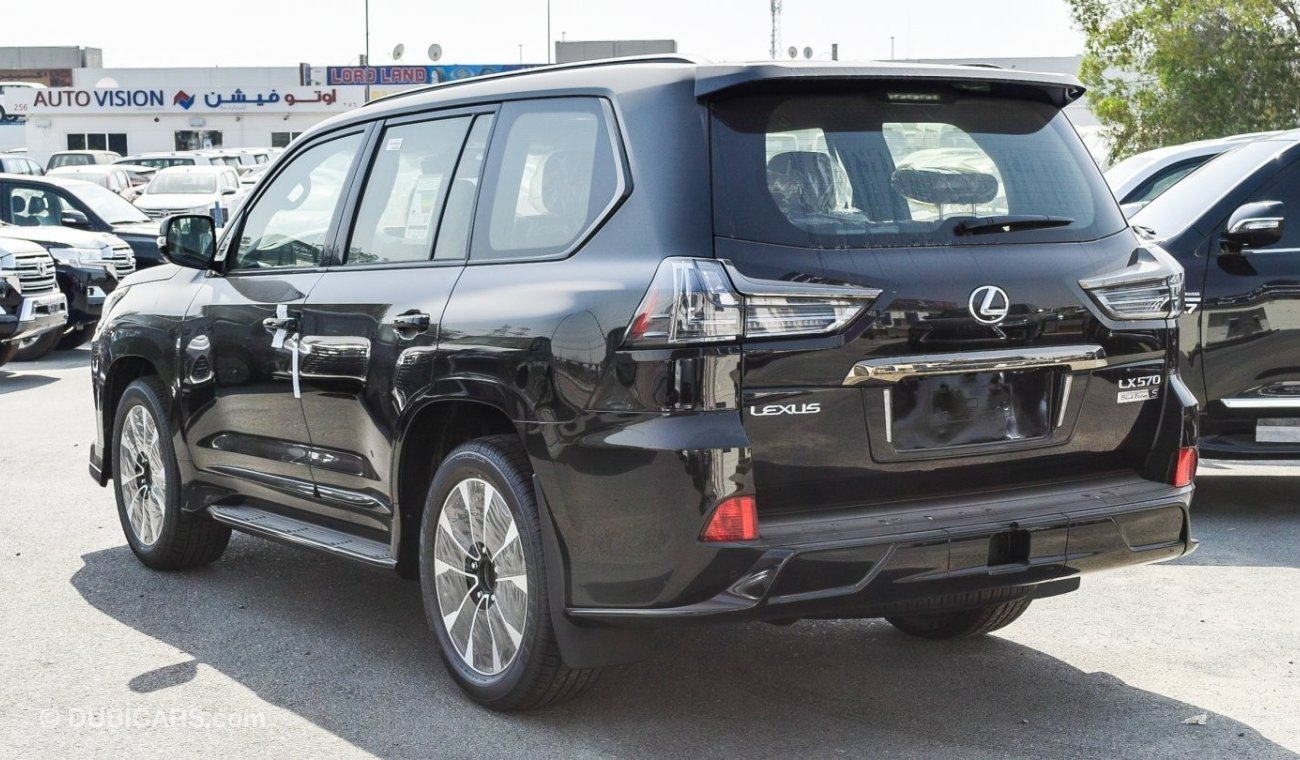 لكزس LX 570 BLACK EDITION 7.7L PETROL A/T FULL OPTION