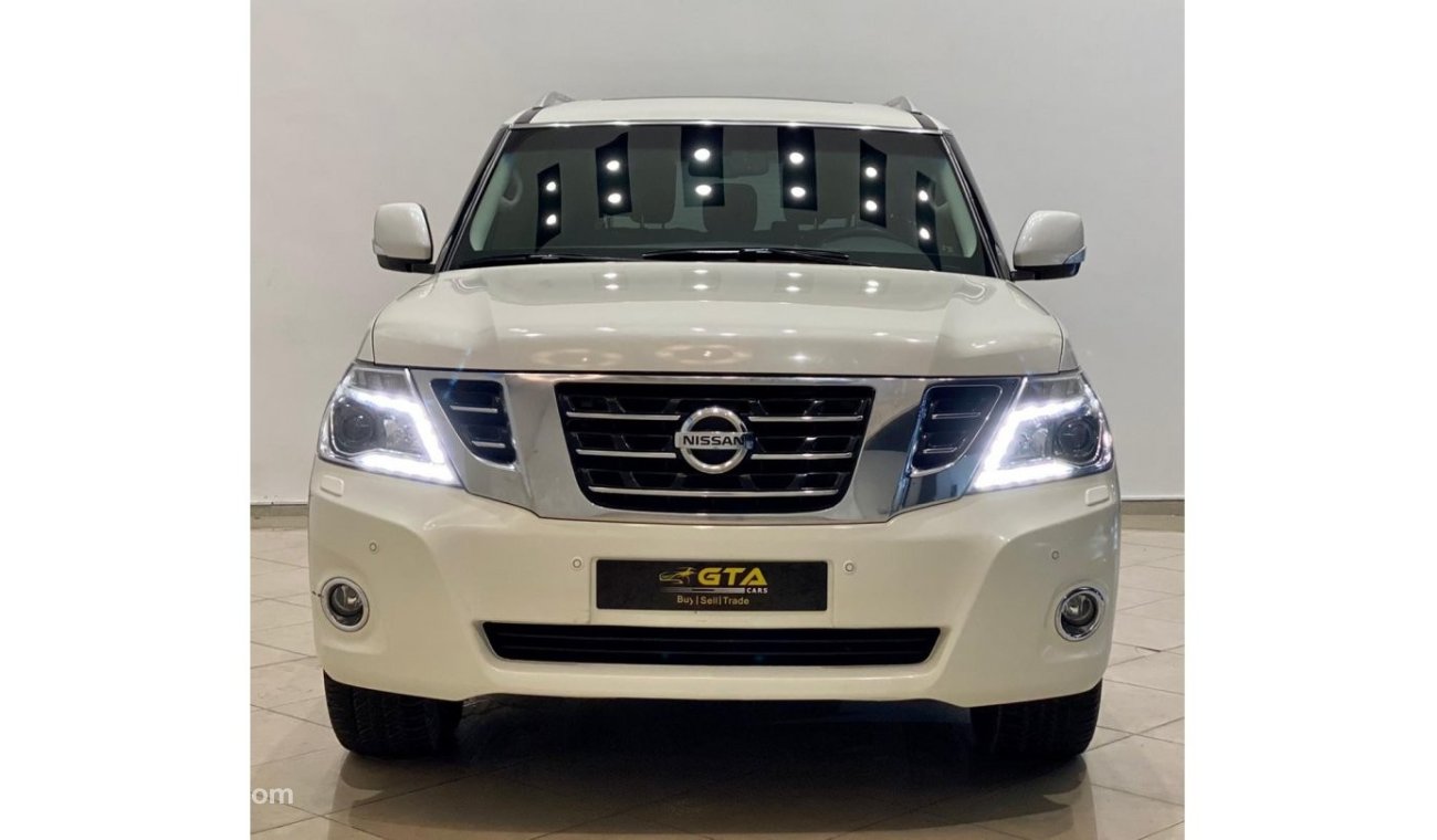 نيسان باترول 2016 Nissan Patrol Platinium, Service History, Warranty, Top Options, GCC