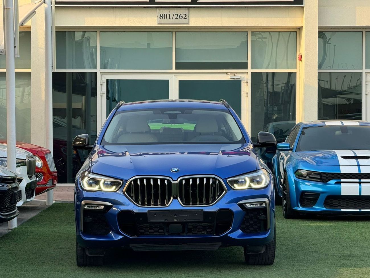 BMW X6M Competition BMW X6 M PACKAGE 2020 GCC FULL OPTION ORIGINAL PAINT UNDER WARRANTY FULL SERVICE HISTORY