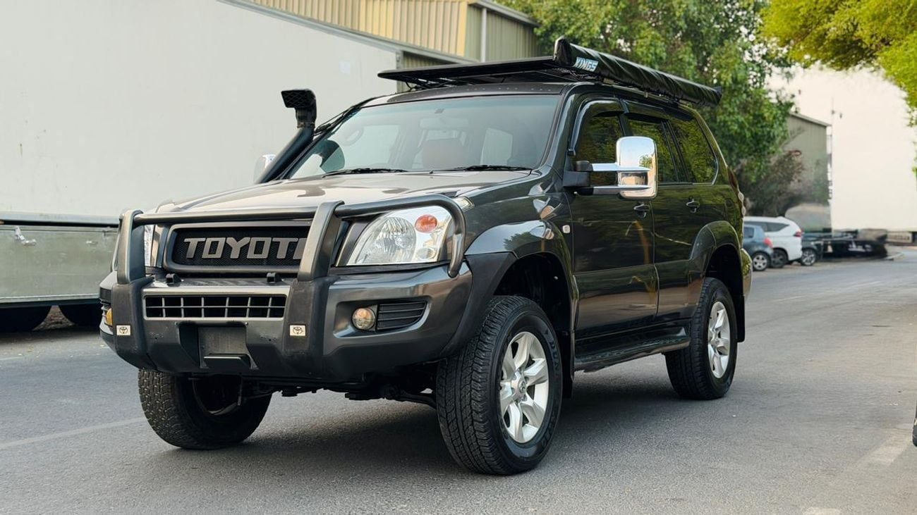 تويوتا برادو OFF ROAD MODIFIED | 3.0L | MANUAL TRANSMISSION | AIR SNORKEL | LEATHER SEATS |