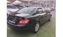 Mercedes-Benz C 200 Gulf model 2008, black color, cruise control, wheels, sensors, in excellent condition, you do not ne
