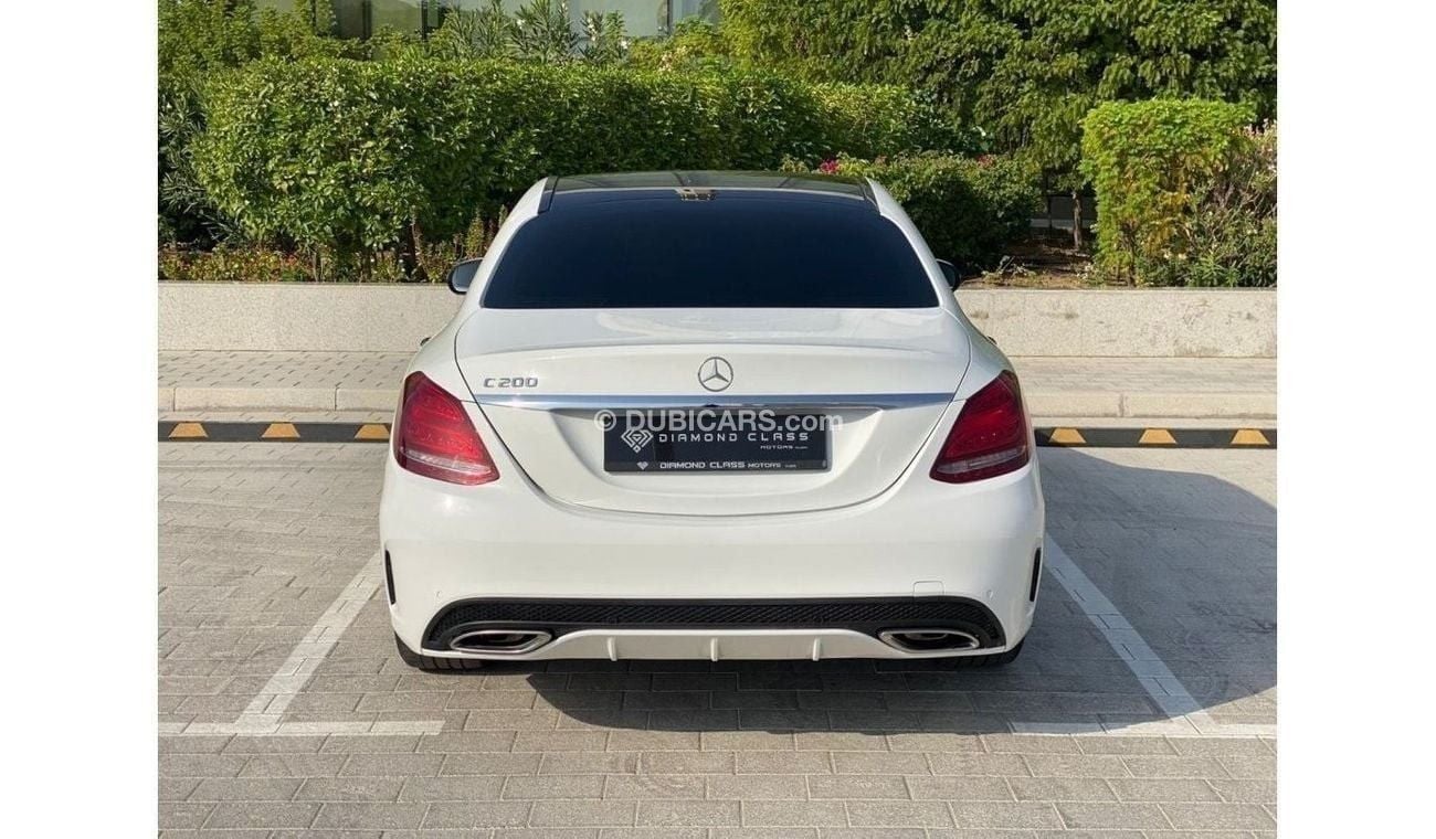 مرسيدس بنز C 200 AMG باك مرسيدس c200 خليجي بانوراما