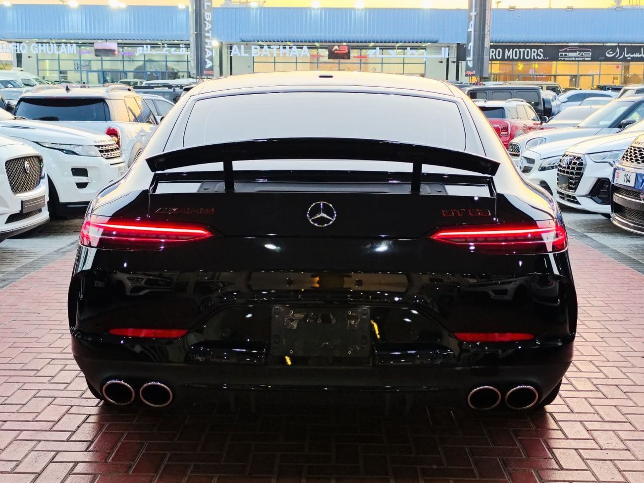مرسيدس بنز ايه ام جي جي تي 43 AMG GT 2023 – 22,000 km – American Specs – Excellent Condition