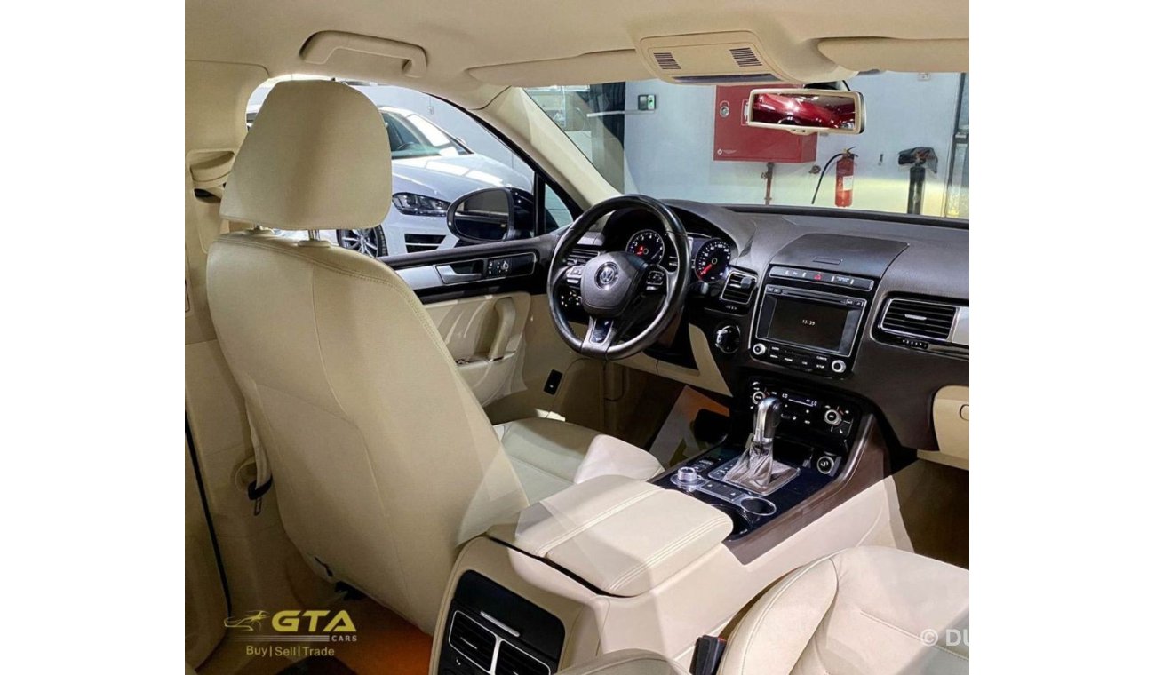 فولكس واجن طوارق 2015 VW TOUAREG WARRANTY FULL AL NABOODA SERVICE HISTORY