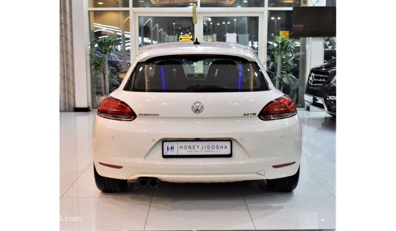 Volkswagen Scirocco EXCELLENT DEAL for our Volkswagen Scirocco 2.0 TSi 2015 Model!! in White Color! GCC Specs