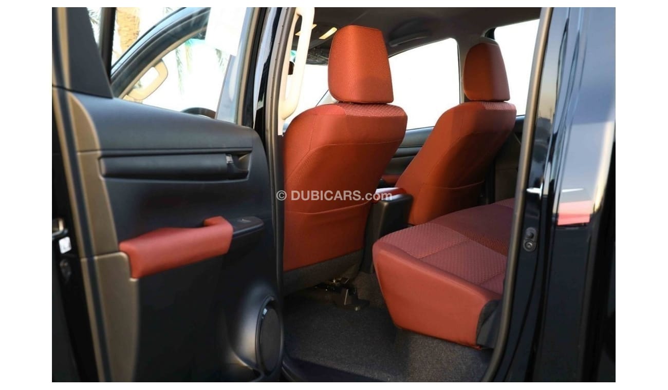 Toyota Hilux 2023 Toyota Hilux 4x4 DC 2.4 D MT - Black inside Maroon | Export Only