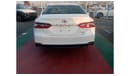 Toyota Camry LE 2022  White inside beige 2.5L petrol 4 Cylinder