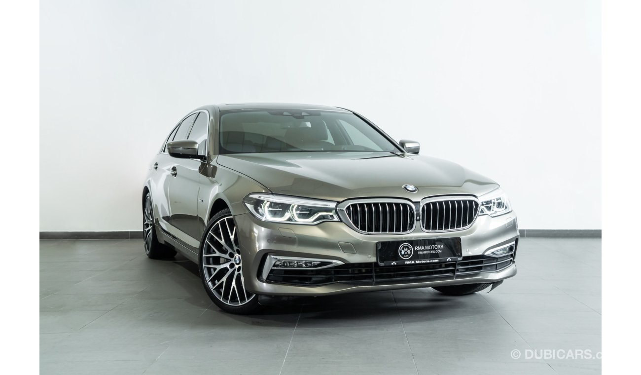 بي أم دبليو 540 2017 BMW 540i Luxury Line / Full Option / 5yrs BMW Free Service and Warranty!