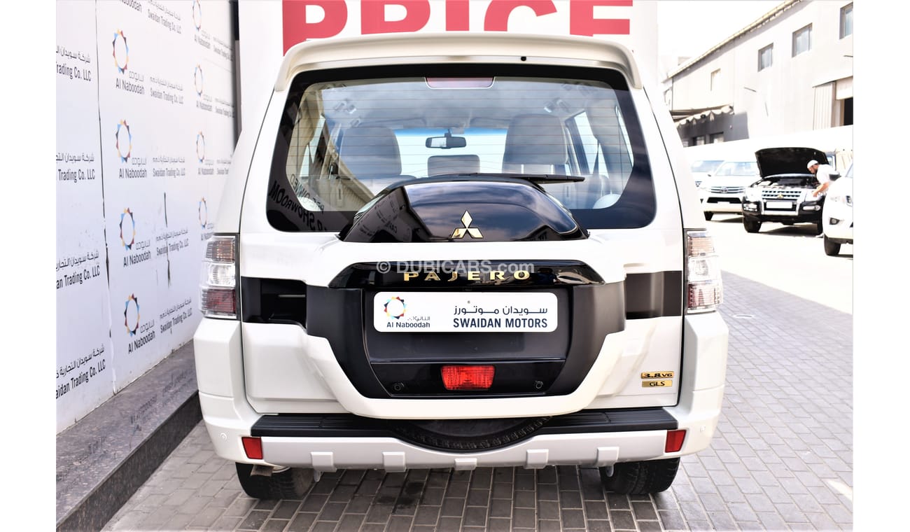Mitsubishi Pajero AED 1664 PM | 3.8L GLS V6 4WD GCC DEALER WARRANTY
