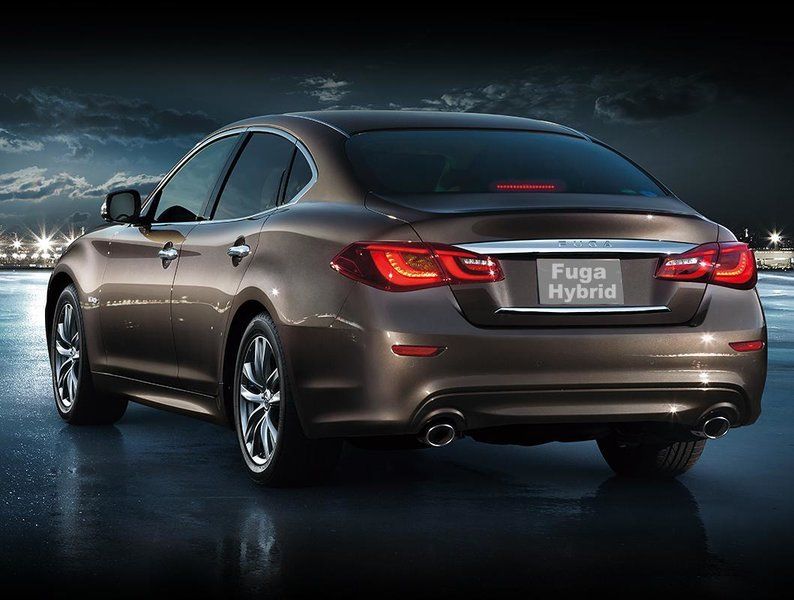 Nissan Fuga exterior - Rear Right Angled