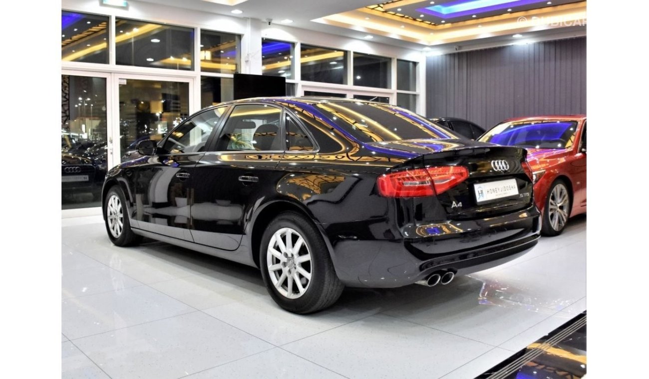 أودي A4 EXCELLENT DEAL for our Audi A4 25TFSi ( 2016 Model ) in Black Color GCC Specs