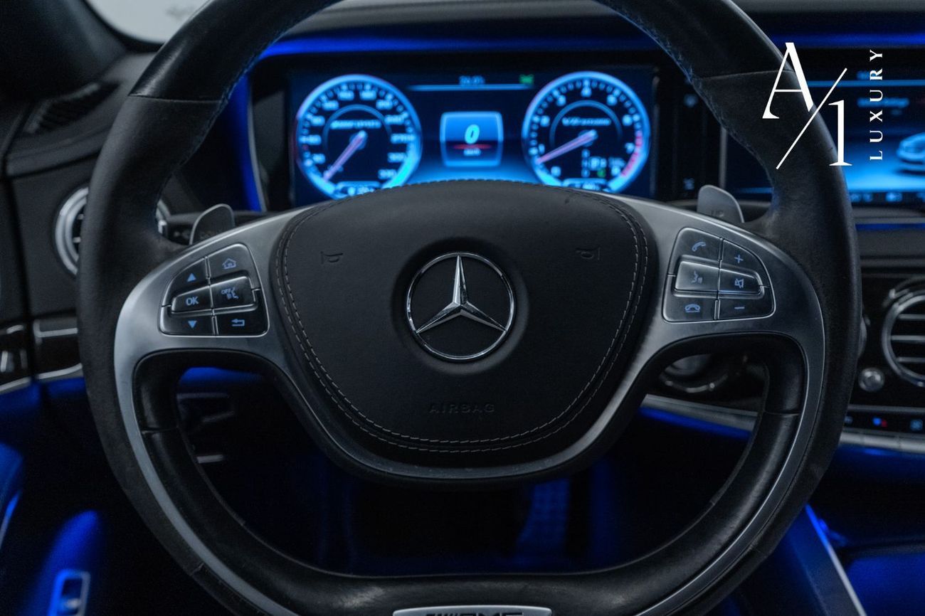 مرسيدس بنز S 63 AMG Std 5.5L 2014 Mercedes Benz S63 AMG, 2018 Facelift, Fully Loaded, Excellent Condition