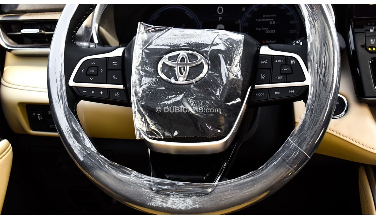 Toyota Highlander TOYOTA_HIGHLANDER_LIMITED_2.5L_HYBRID_2023_GCC_JBL_WHITE_BLACK