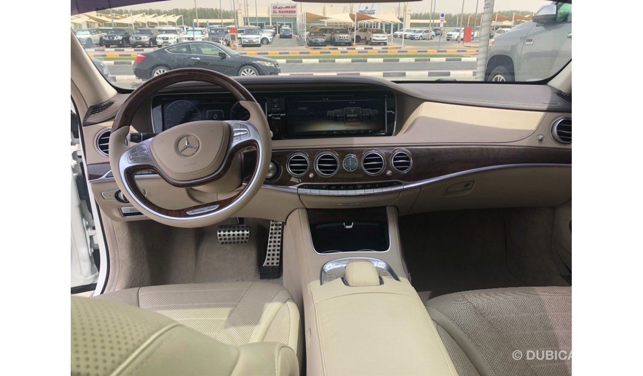 Mercedes-Benz S 500 خليجي مالك واحد AMG كاملة المواصفات Large