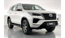 Toyota Fortuner EXR | 1 year free warranty | 0 down payment | 7 day return policy
