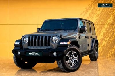 جيب رانجلر 2534 / 60 Months | 0% DP | Unlimited Sports Gcc / Al Futtaim Warranty