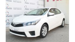 Toyota Corolla 2.0L SE 2016 MODEL WITH CRUISE CONTROL SENSOR